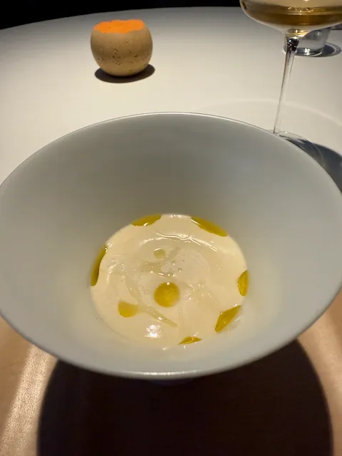 abalone in a rich creamy sauce